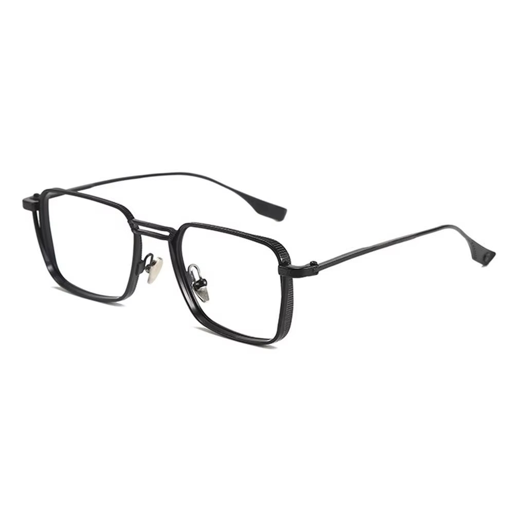 Anti-Blue Light Glasses with Metal Frame for Men and Women - Eye Protection Eyewear