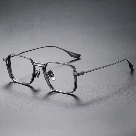 Anti-Blue Light Glasses with Metal Frame for Men and Women - Eye Protection Eyewear
