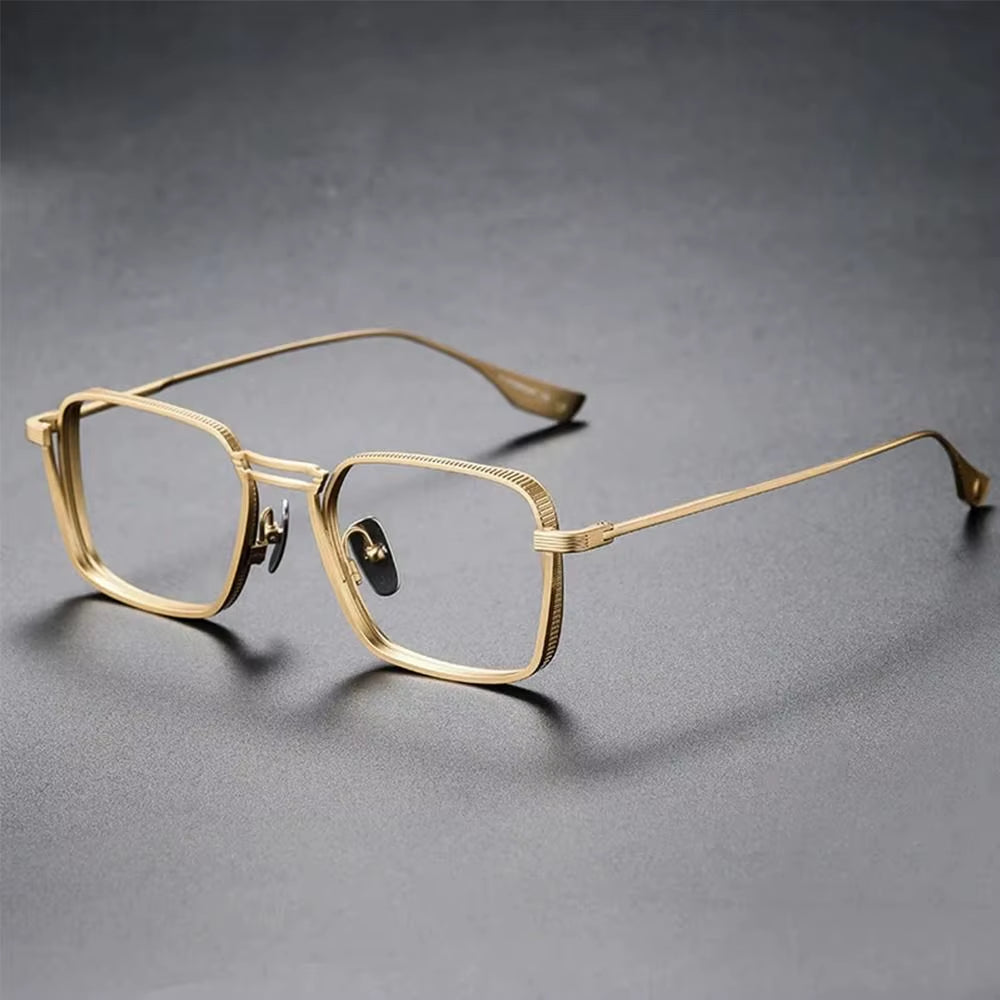 Anti-Blue Light Glasses with Metal Frame for Men and Women - Eye Protection Eyewear