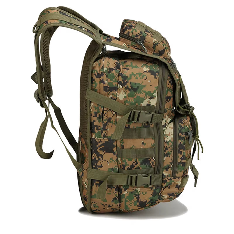 2025 Tactical Waterproof Outdoor Backpack - Durable Camouflage Hiking and Mountaineering Gear