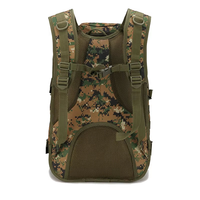 2025 Tactical Waterproof Outdoor Backpack - Durable Camouflage Hiking and Mountaineering Gear