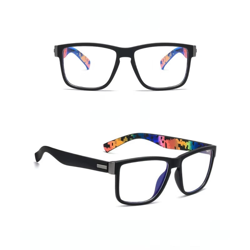 Square Anti-Blue Light Glasses for Men - Classic Design for Women - Blue Light Blocking Eyeglasses