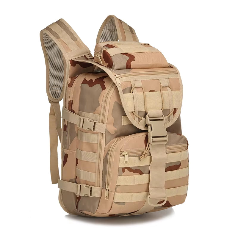 2025 Tactical Waterproof Outdoor Backpack - Durable Camouflage Hiking and Mountaineering Gear