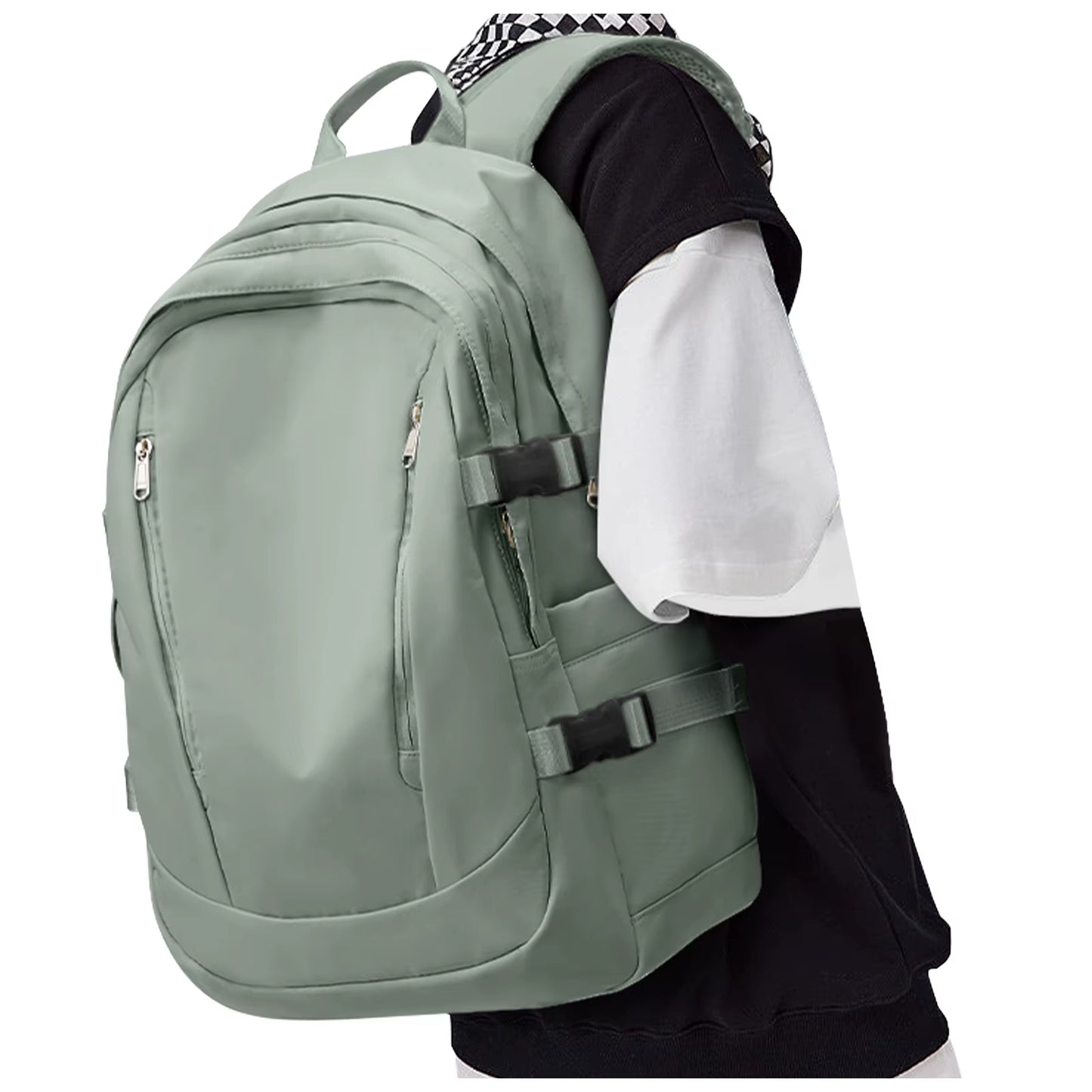 Versatile Large Waterproof Travel Backpack for Women & Men - Perfect for Hiking, School, and Outdoor Adventures