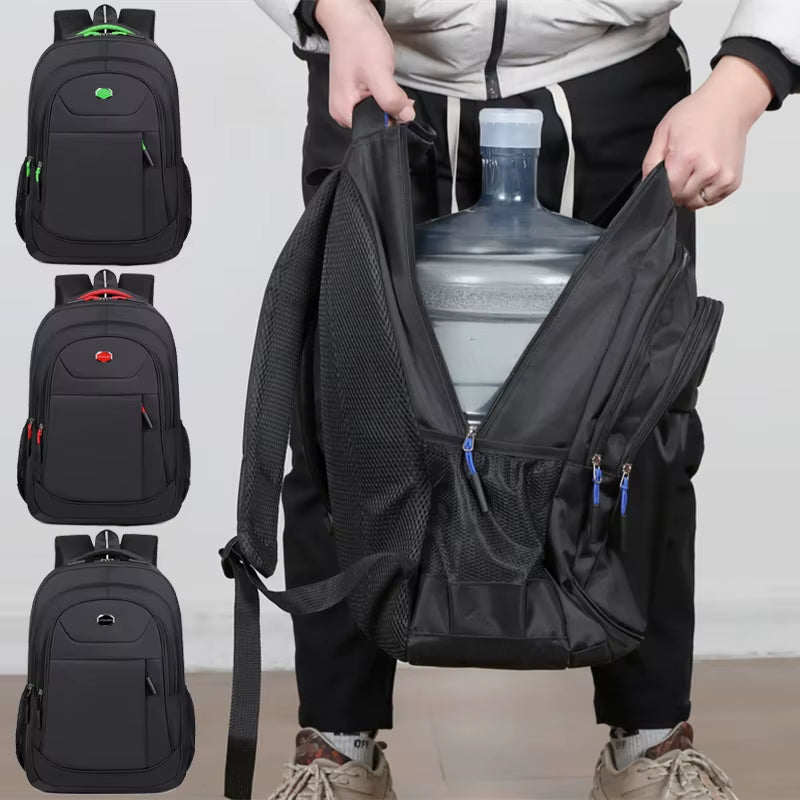 Stylish Men's Waterproof Oxford Backpack - Perfect for Business, Travel & School!