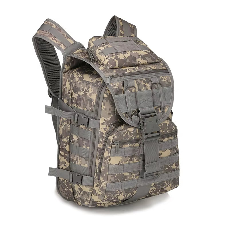 2025 Tactical Waterproof Outdoor Backpack - Durable Camouflage Hiking and Mountaineering Gear