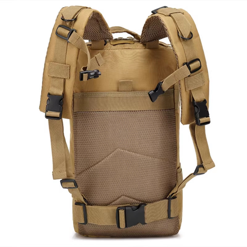 2025 Waterproof Tactical Camouflage Backpack - Multifunctional 3P Cycling & Outdoor Sports Pack